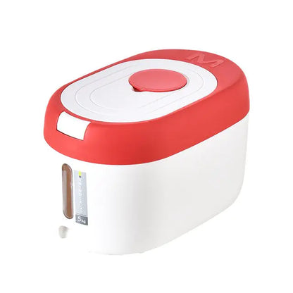 Automatic Food Storage Bin Kitchen Rice Bucket