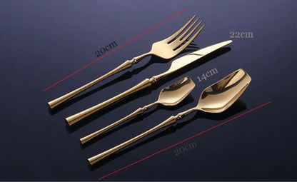 Istanbul Gold Cutlery Set