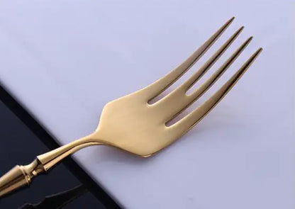 Istanbul Gold Cutlery Set