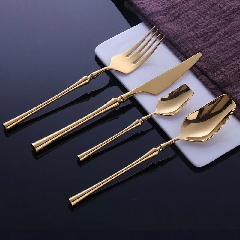 Istanbul Gold Cutlery Set